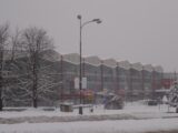 Karviná – Zimní stadion v Karviné – Fryštátě s kapacitou 7374 diváků je domovem karvinského Baníku.